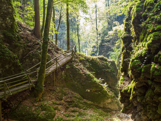 Kesselfallklamm in Semriach (c) Region Graz | Harry Schiffer.