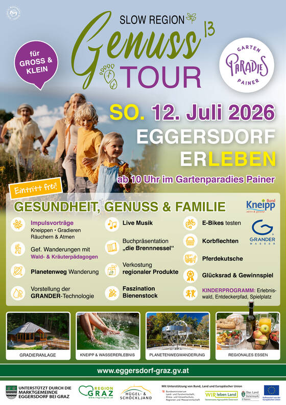 Slow Region Genuss hoch 13 Eggersdorf
